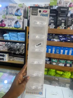Hook ( transparent) 6 pcs